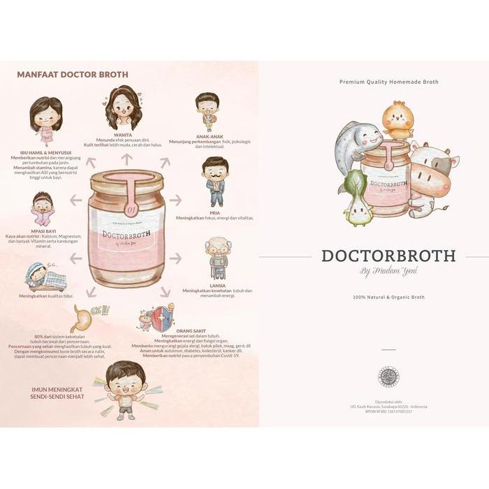 "New" DoctorBroth - CHICKEN KENTAL, Kaldu Ayam, Kaldu Tulang, Chicken Bone Broth, Chicken Broth,