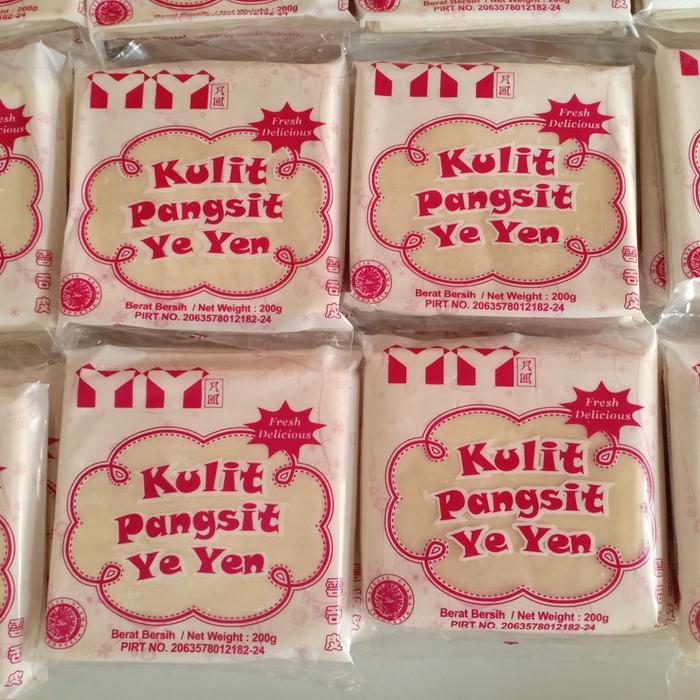 "New" Kulit Pangsit Ye Yen 200 Gram
