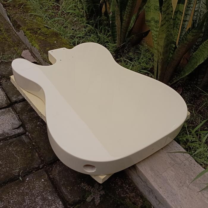 Body Gitar Fender Squier Telecaster Vintage White - IM
