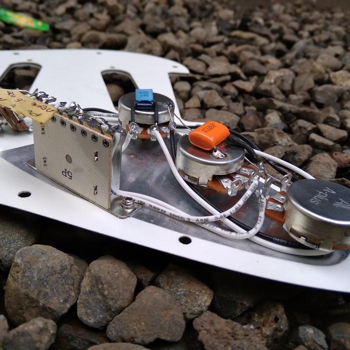 Prewiring Gitar Stratocaster 5 Way Fender Squier Wiring Harness - IM