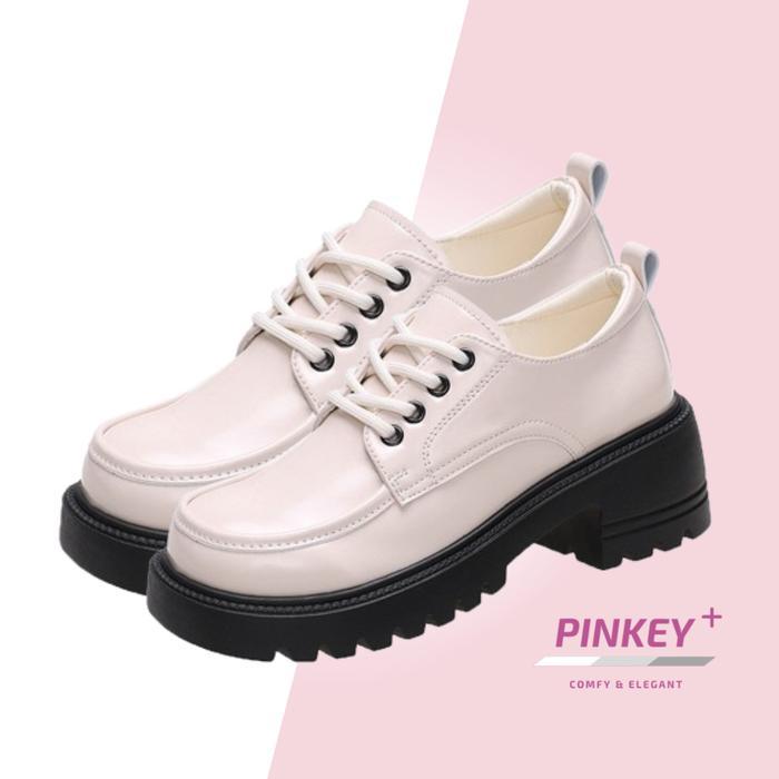 Pinkey P056 Sepatu Boots Wanita Pinkey Docmart Kasual Shoes - Tinggi Hak 5Cm