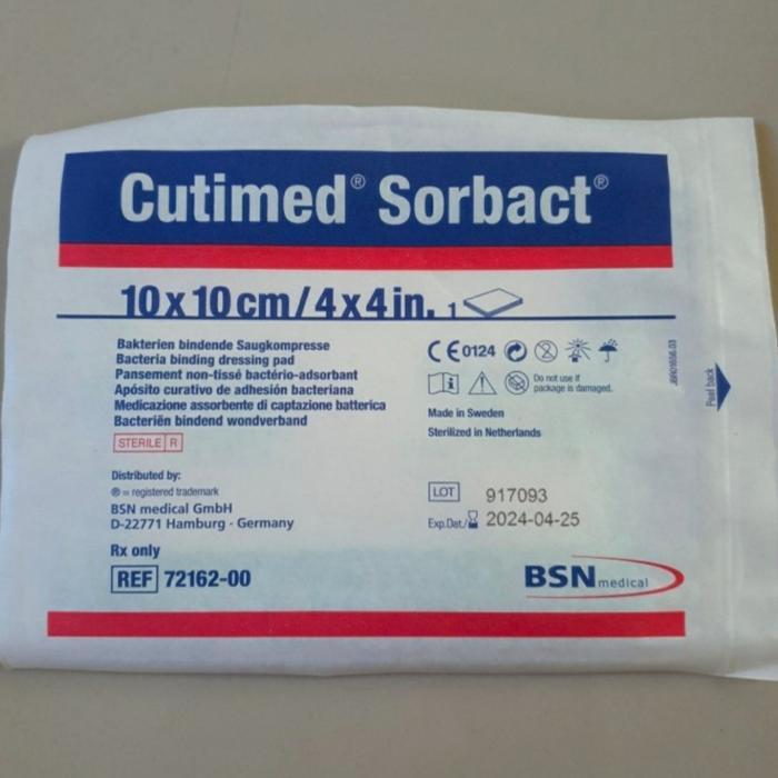 CUTIMED SORBACT DRESSING PAD 10X10 / 44 IN."BSN"