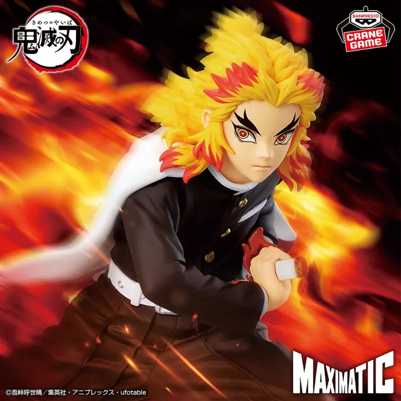 Original In Stock Bandai Banpresto Demon Slayer Rengoku Kyoujurou Maximatic Kyojuro Rengoku Anime