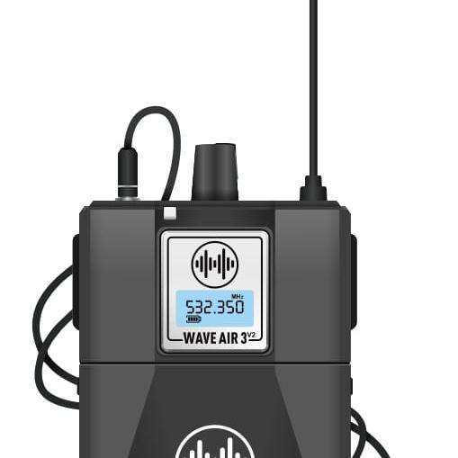 HARGA DISKON Wave Audio Monitor Wave Air 3 V2 Receiver- Wireless IEM Receiver V2