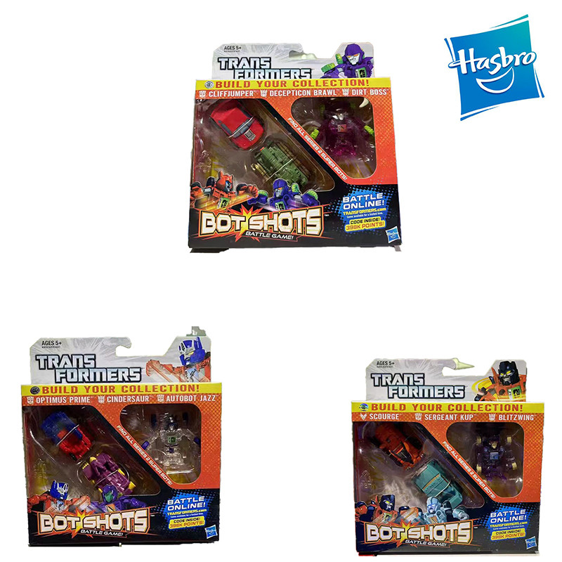 Hasbro Transformers Bot Shots Battle Game The Crash Duel Jetfire Megatron Ironhide Mirage Other