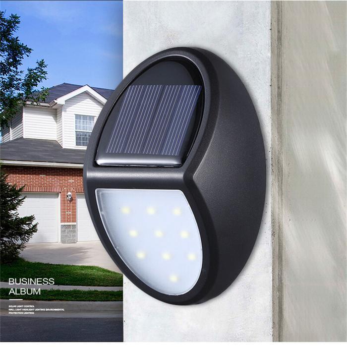 Lampu Tenaga Surya Led Kapasitas Besar Baterai Dipasang Dinding Tahan