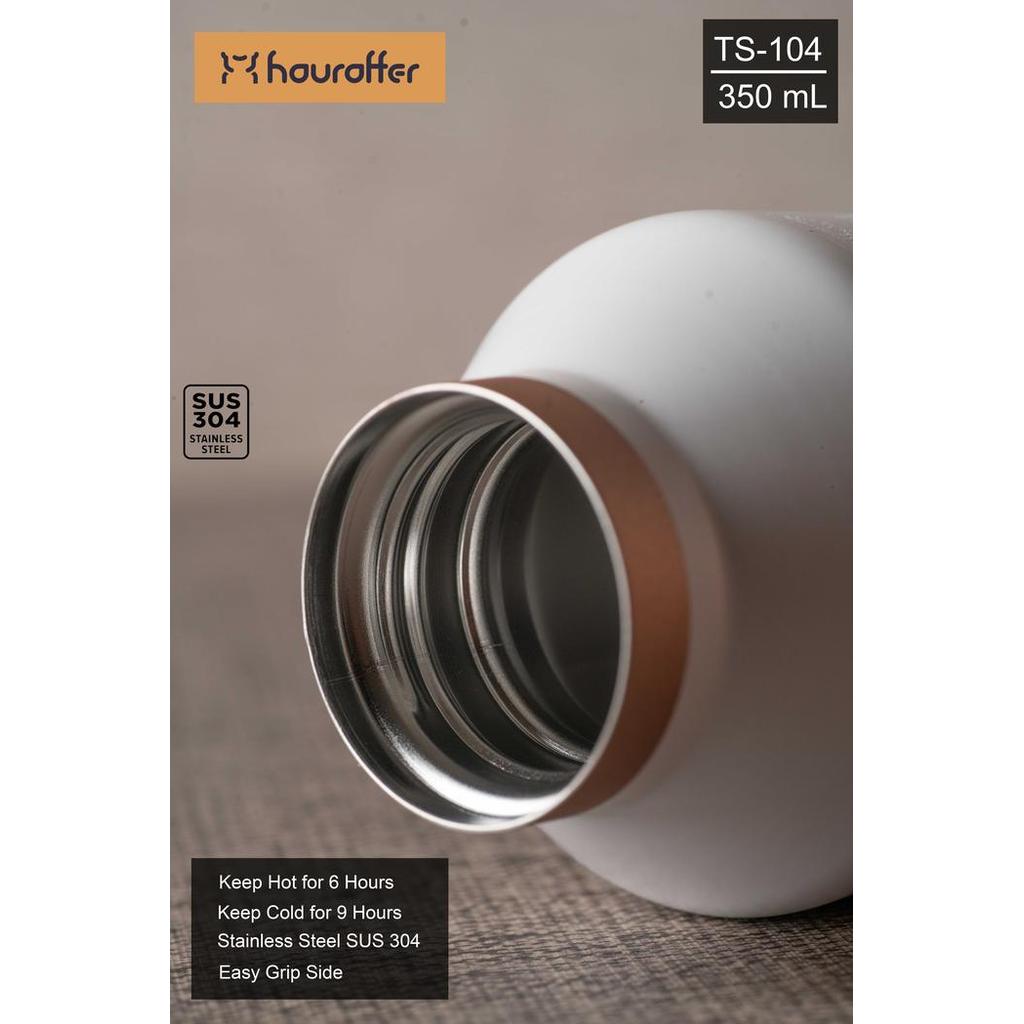 Houroffer Tumbler Canteen TS-104 Botol Termos Stainless 350ML Hot Cold