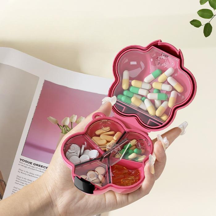 Kotak Obat / Kotak Obat Portabel Mini / Kotak Obat Vitamin Portable Multifungsi / Kotak Obat Kecil 7