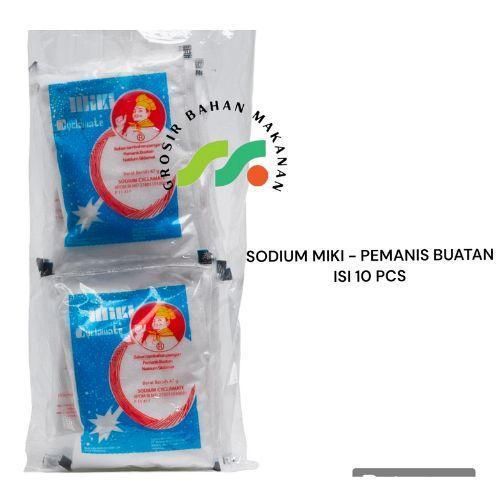 SODIUM MIKI / SODA KUE / PEMANIS BUATAN