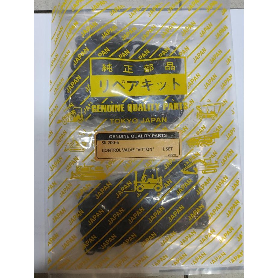 Seal Kit Viton Control Valve Kobelco SK200-6