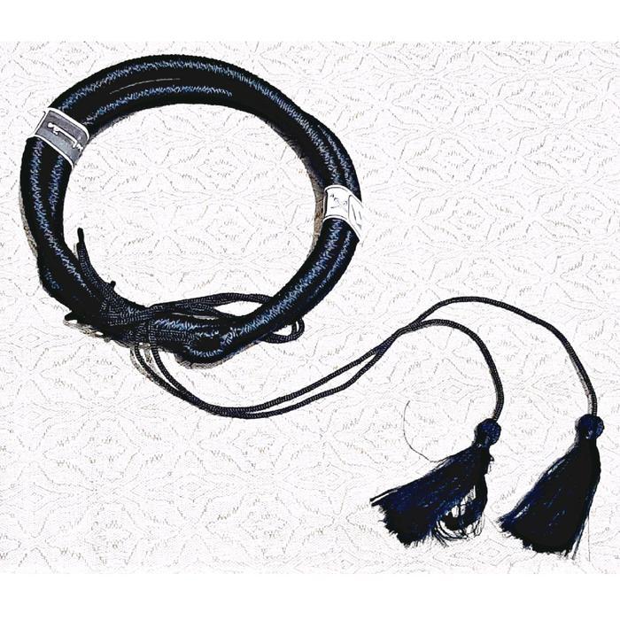 Igal Sorban Arab Saudi Original Aksesoris Hitam Rajut