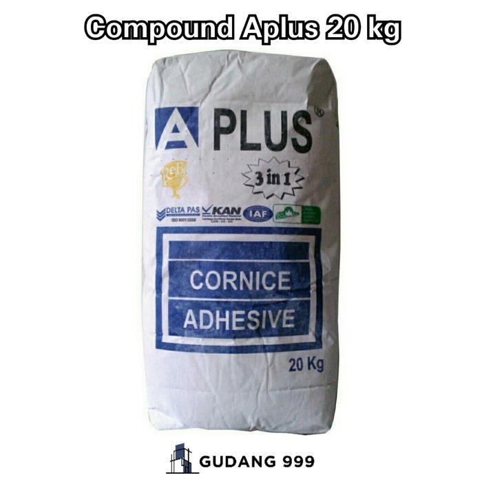 Rds - Compound Aplus 20Kg / Cornice A+ / Cornice Aplus / Kompon Aplus 20Kg