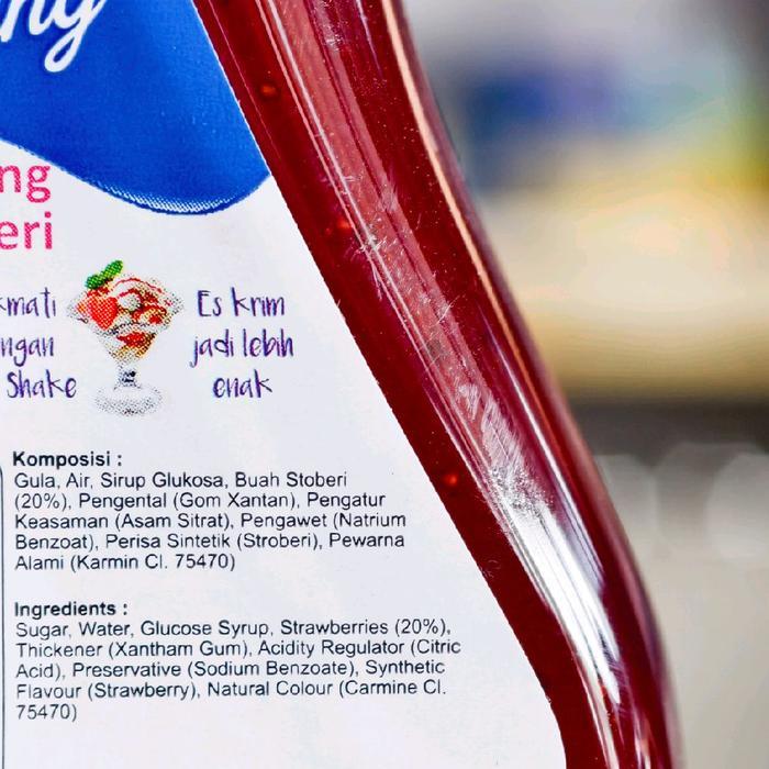 MNTB MORIN TOPPING STRAWBERRY 300GR / TOPING STRAWBERRY MORIN 300GR / STRAWBERRY TOPPING MORIN