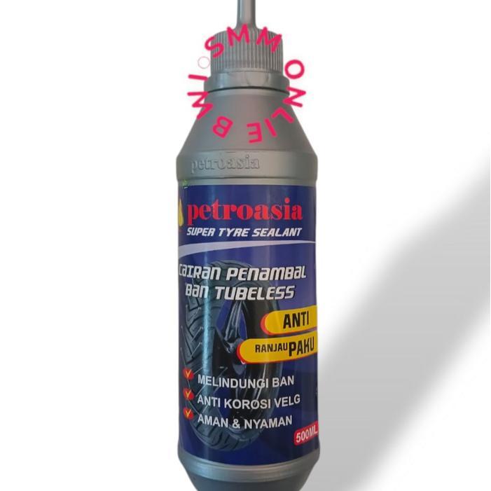 Cairan Tubeles Cairan Penambal Ban Cairan Ban Tubles Petroasia 500Ml 350Ml