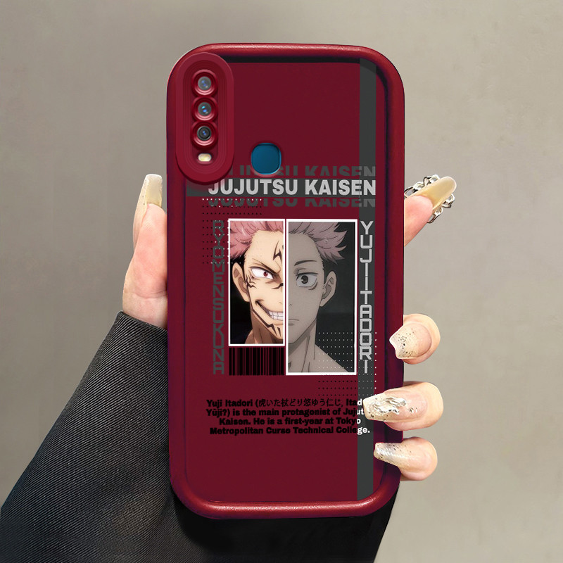 Casing Hp untuk VIVO Y12 Y12i Y15 Y17 Y3 Y3s Case Pria Keren Anime series Phone Kesing silikon Cesin