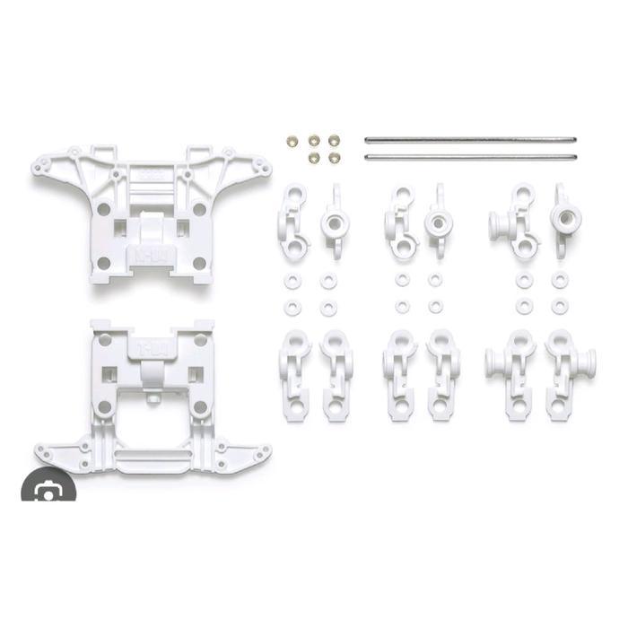TAMIYA 95695 REINFORCED N-04/T-04 UNITS [ WHITE ]