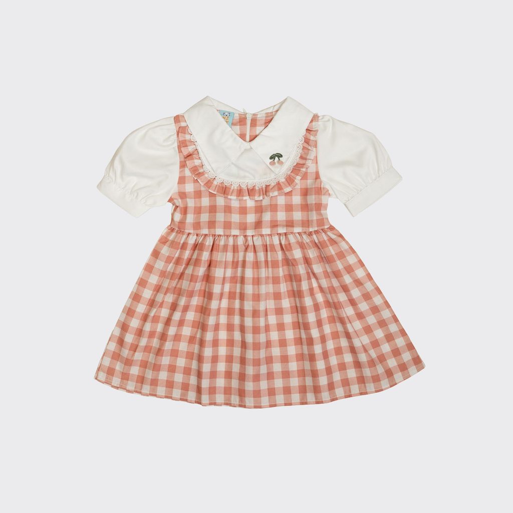 NZ BEAR PLC DRS LACE KRH CHERY OLIVE LB