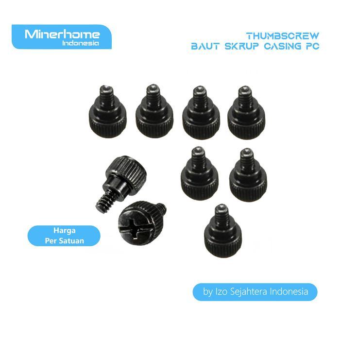 Baut Skrup Thumbscrew Tutup Casing PC