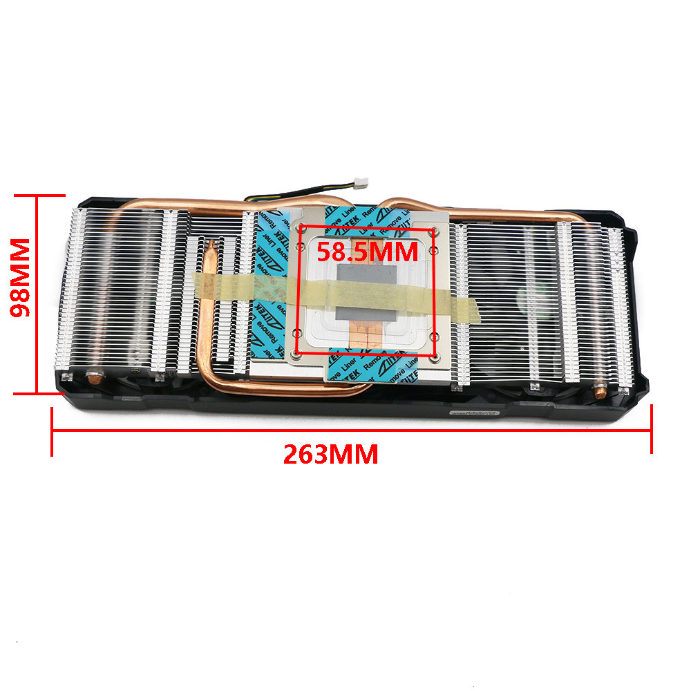 New For zotac GeForce RTX 2060 super Thunderbolt OC HA Video Card Heatsink Original RTX2060 Graphics