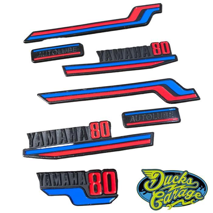 Emblem Decal Full Set Full Body Komplit Yamaha V80 V 80