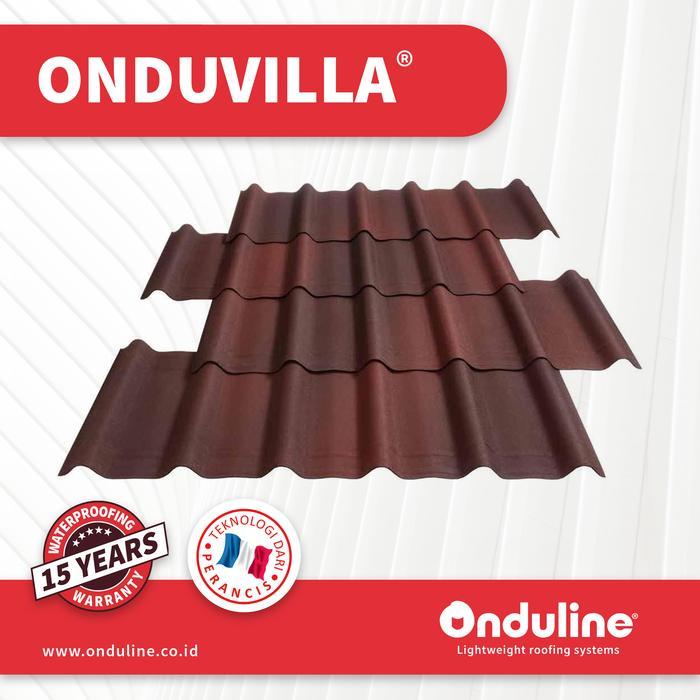 "New" Genteng ONDUVILLA - Shaded Red