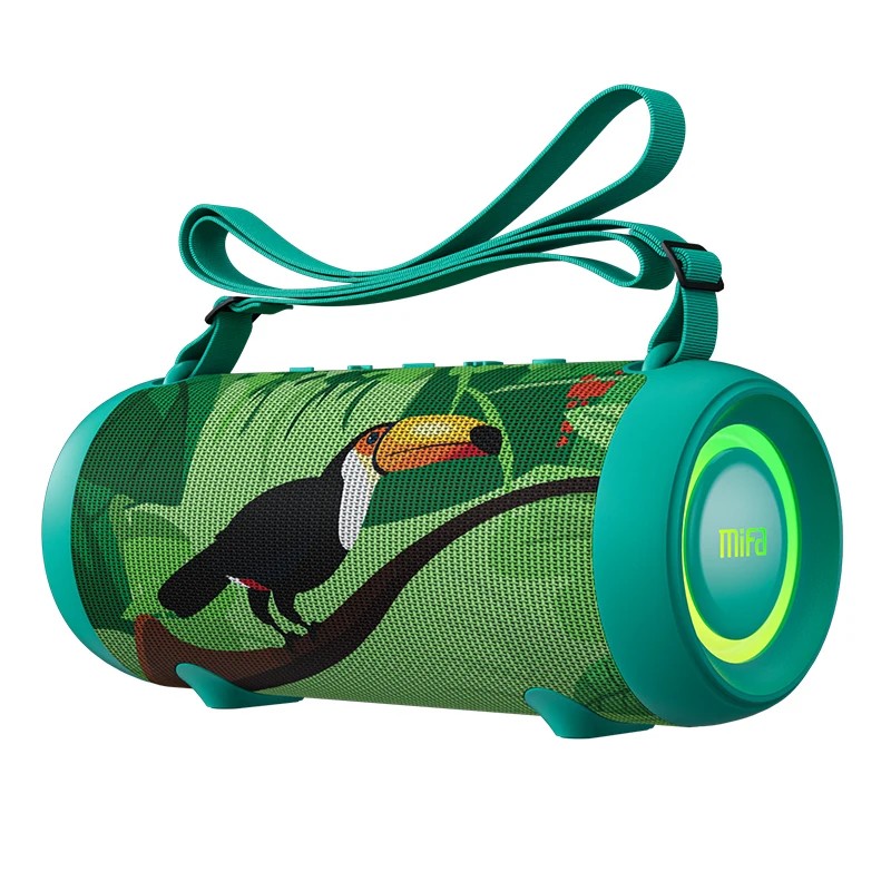 mifa A90 Green Bluetooth Speaker 60W Output Power Bluetooth Speaker with Class D Amplifier Excellent