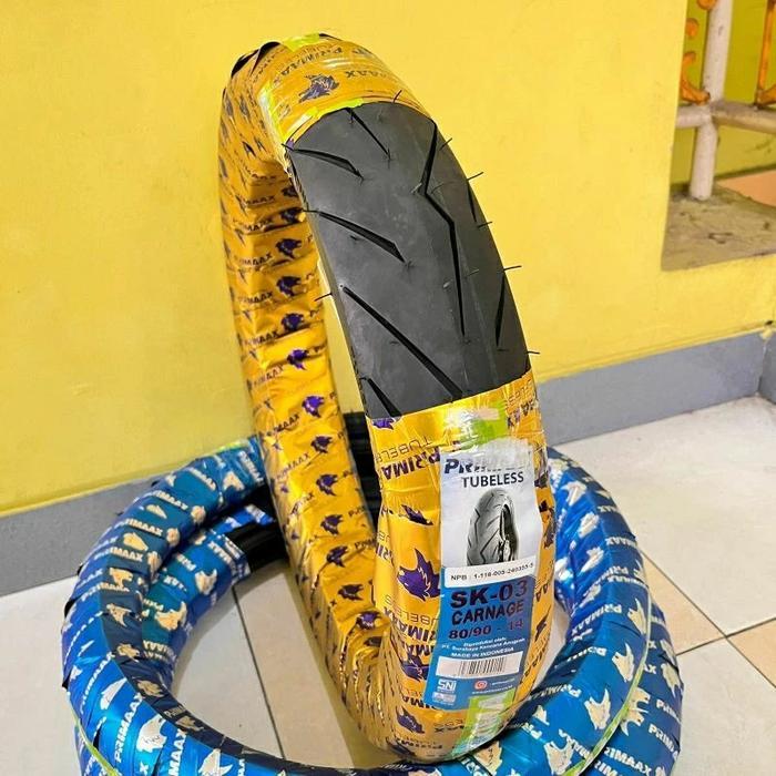 Promo Primax Ban Tubles Matic Sk03 Ori & Baru Tipe Ban Tubles Matic Cocok Untuk Motor Matic Tipe