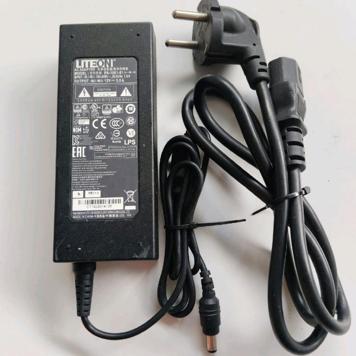 Terlaris Adaptor 12v 5a lite on / 5a 12v SALE