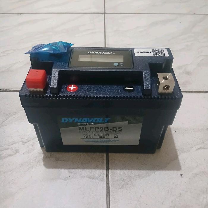 Ready Aki Motor Dynavolt Lithium MLFP9B-BS/YT7B-BS/MG7B-4/MB7U 12V9AH CCA 300