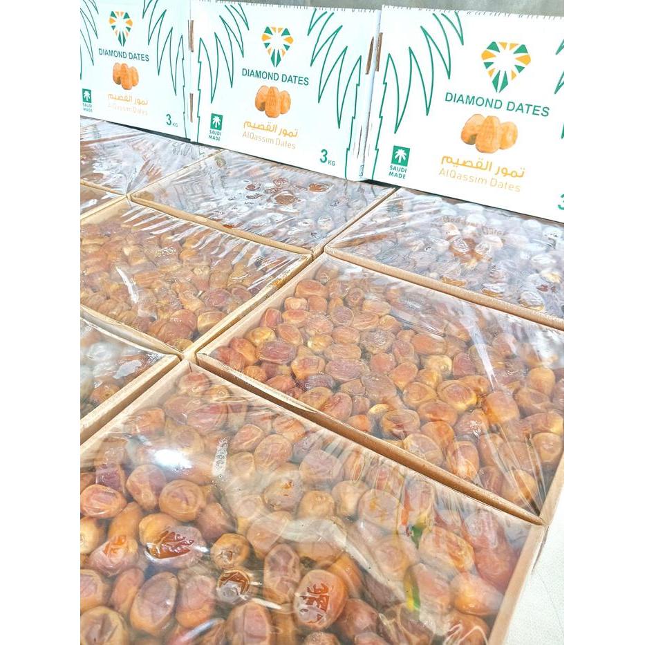 Kurma Sukari Premium 3Kg - Kurma Sukari Grade A - Kurma Sukari Kurma Raja - Kurma Sukari Diamond -
