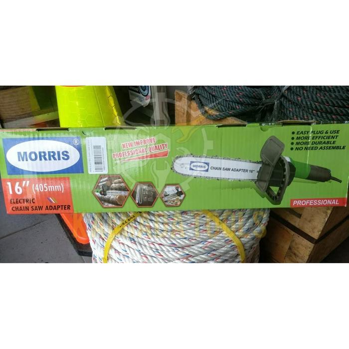 Adaptor Chainsaw Mesin Gerinda/ Electirc Chain Saw Stand 16" Morris
