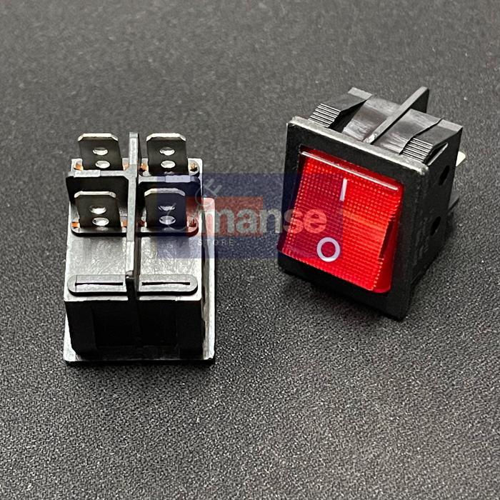 MNTB" SAKLAR 4 KAKI ON OFF 30A (GRADE A) / SWITCH 4 PIN 30A BESAR MESIN LAS