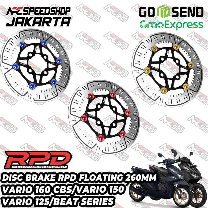 Terbaru Disc Brake RPD Matrix Front Floating Disc Rotor 260MM For VARIO 160 CBS VARIO 150 VARIO 125