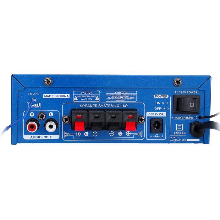 600W MINI 2CH HIFI DIGITAL AUDIO STEREO AMPLIFIER BASS BLUETOOTH