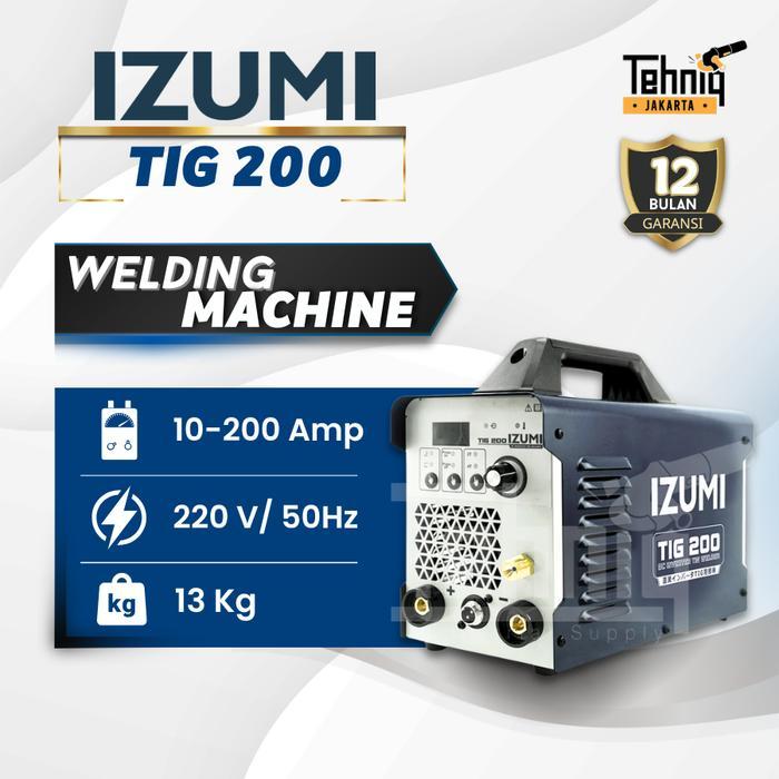 Mesin Las Stainless Izumi TIG 200A / Izumi TIG 200 Mesin Las