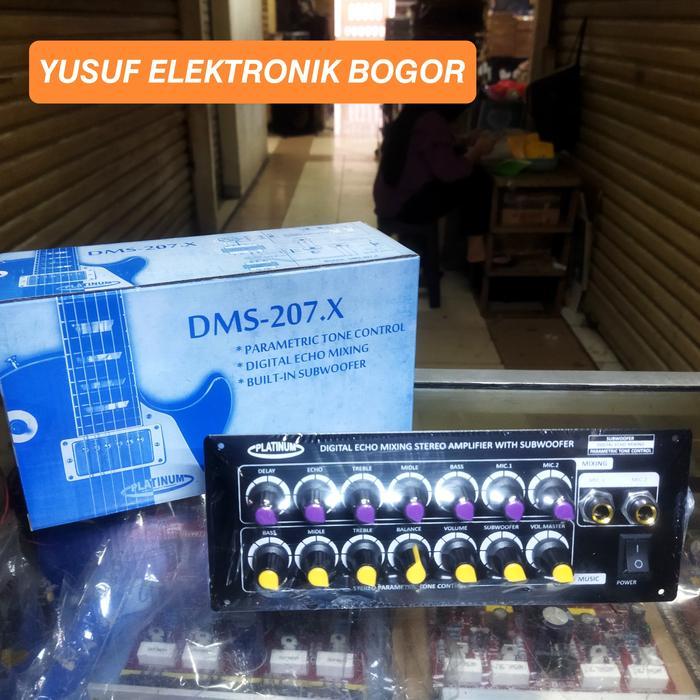 KIT TONE CONTROL STEREO ECHO MIXING PARAMETRIC DMS-207 PLATINUM