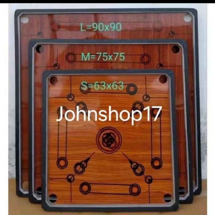 Best Seller Meja Karambol (B, S, K) +1Set Biji Karambol Besar Dan Bubuk Kristal Original