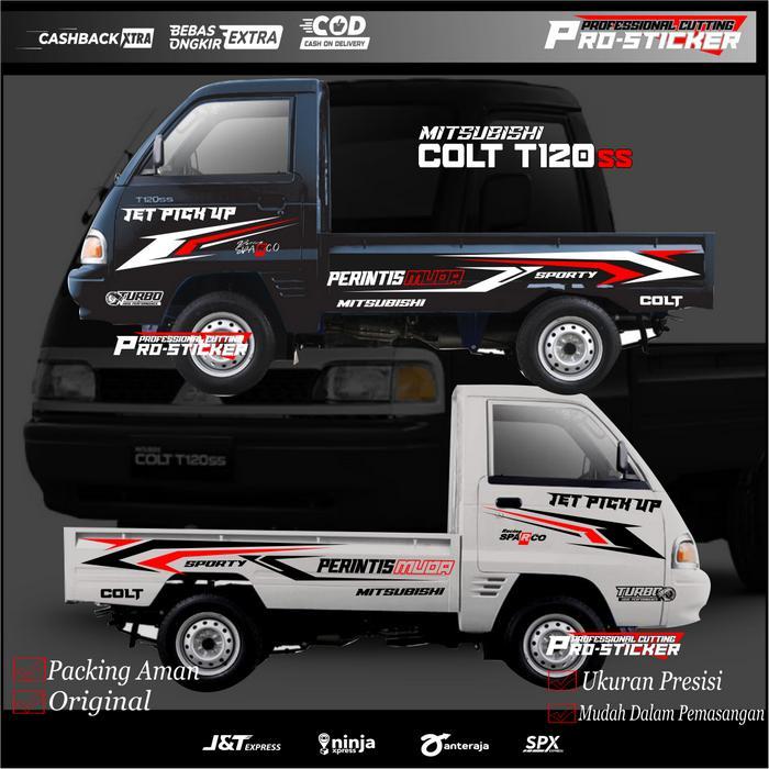 Stiker Mobil Pick Up Coolt T120SS Stripping Mobil Pick Up