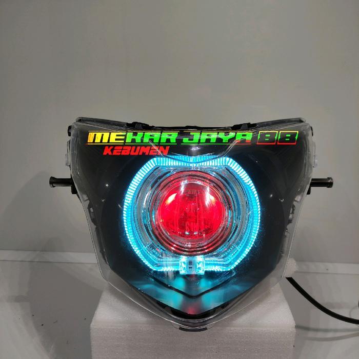LAMPU PROJIE BILED JUPITER MX NEW 135 CC ALA BILED Foto Kabel