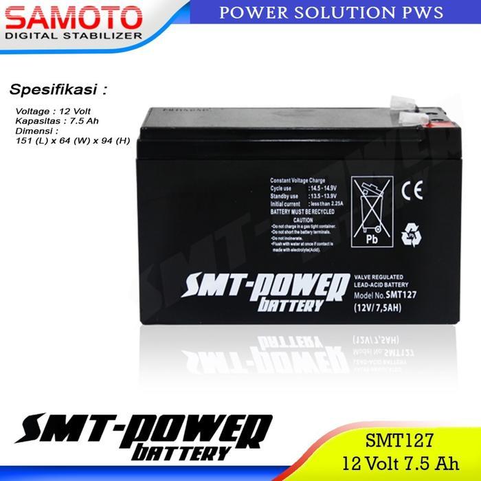 Aki Baterai Kering Mobil Motor Pliko Mainan Anak 12V 7Ah 7,2Ah 7,5Ah