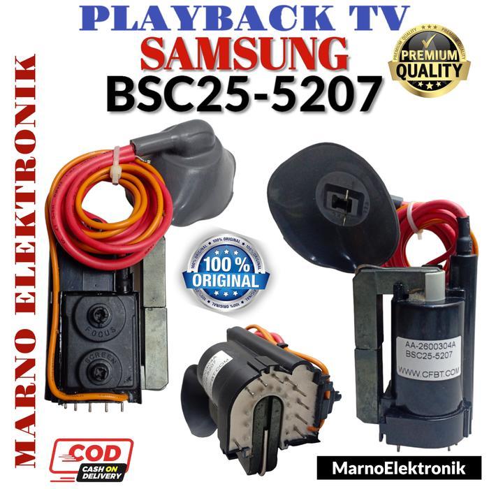 Playback Flyback Tv Samsung Bsc25-5207 Bsc25 5207 Bsc255207 Original