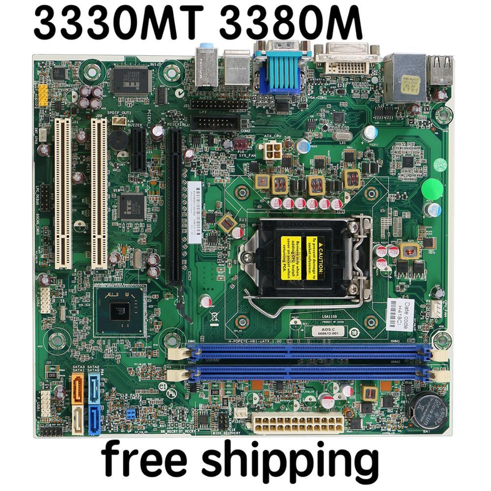 694617-001 For HP PRO 3330MT 3380M Motherboard 660512-001 Mainboard 100%tested fully work