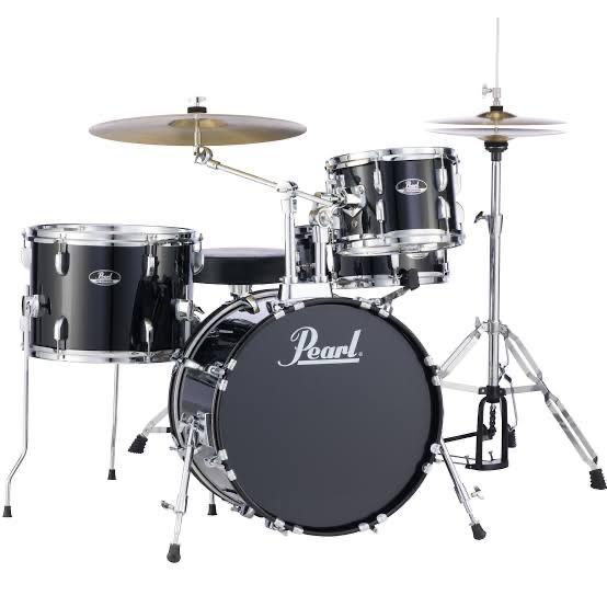 Pearl RS584SB/C Roadshow series 4pc Drum set tanpa cymbal (kick 18") - GrindstoneSpark