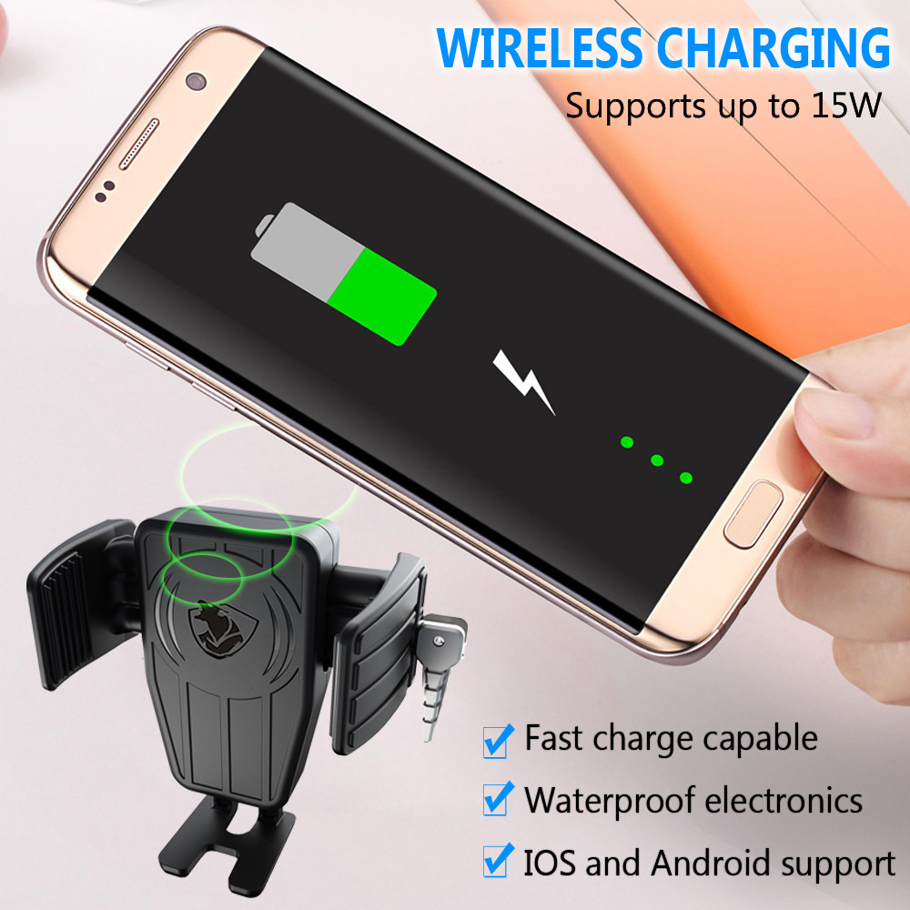 GOLD WING MOTORCYCLE WIRELESS CHARGING GPS PHONE HOLDER NAVIGATION BRACKET FOR HONDA GOLDWING GL