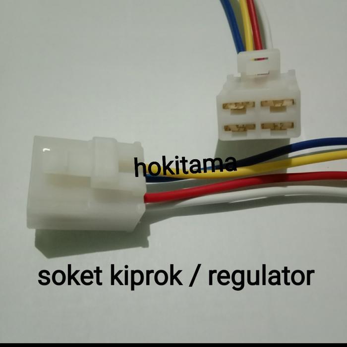 Soket Kiprok Kymco Trend Sr 125 Glx 125 Sanxin Metica Colok Regulator Termurah Langka