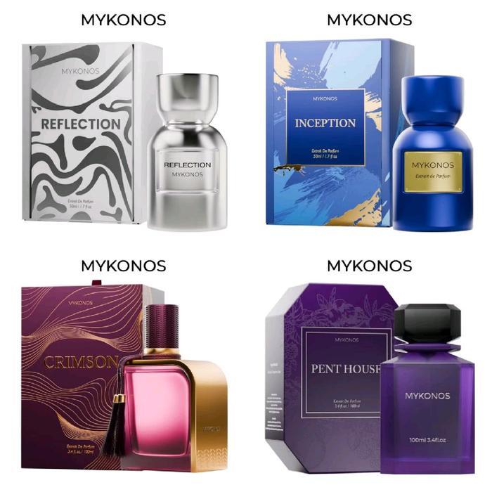 Ready stock parfum Mykonos Reflection Parfum Mykonos Inception Parfum Mykonos Penthouse parfum