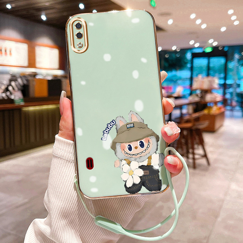 Casing Hp Untuk Samsung Galaxy A01 M01 Core A01 Core Case Casing HP Anime yang lucu pola plating she