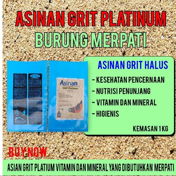 Asian Grit Platium Best Burung Merpati (Mirip Grit Makita)