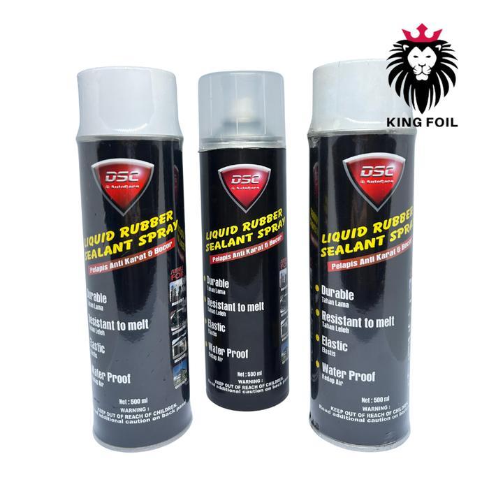 Spray Ajaib Anti Bocor Semprot / DSC Liquid Rubber Sealant Spray / Penambal Bocor Genteng Dinding