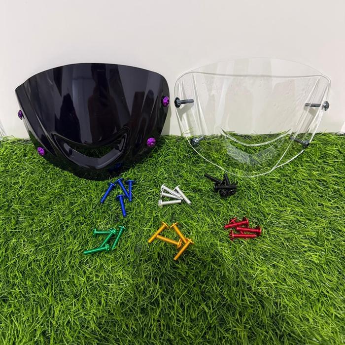 Stok Baru PAKET VISOR MOTOR YAMAHA F1ZR PLUS BAUT VISOR F1ZR 125Z 125ZR JUPITER Z1 Satria Hiu 2 TAK